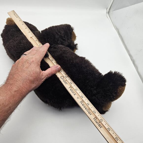 Vintage Folkmanis FolkTails Bear Puppet Plush 20" Stuffed Animal Toy Puppet - Picture 11 of 13